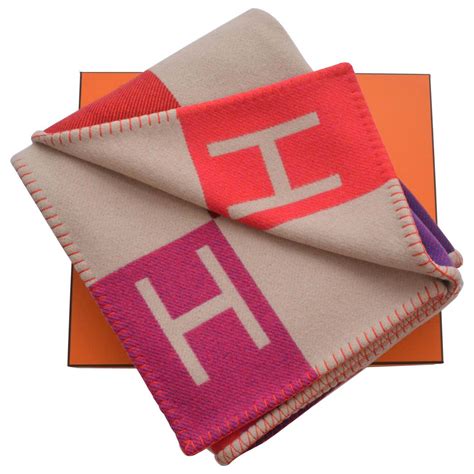 hermes blanket second hand|authentic Hermes blanket.